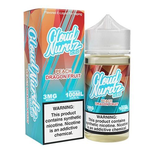 Iced Peach Dragon Fruit By Cloud Nurdz